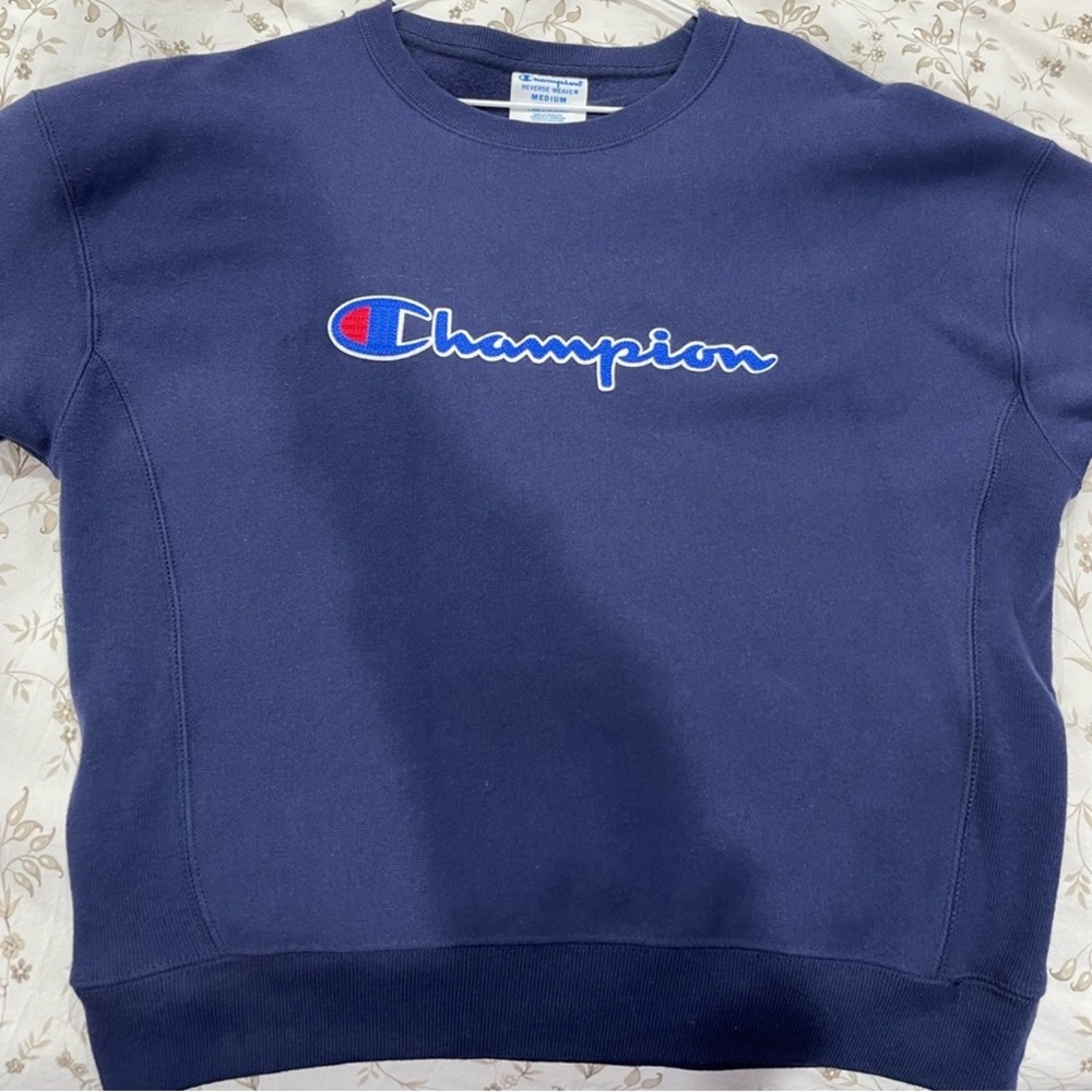 Blue Champion Crewneck
